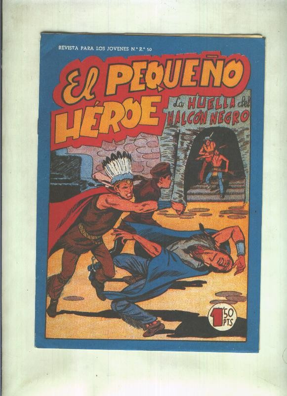 Facsimil: El Pequeño Heroe numero 097: La huella del Halcon Negro