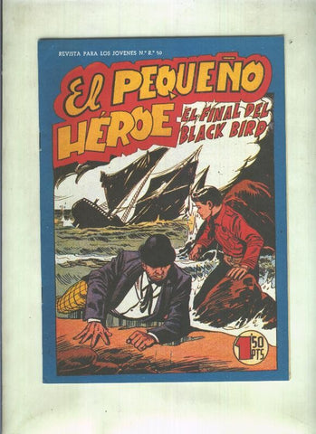 Facsimil: El Pequeño Heroe numero 118: El final del Black Bird