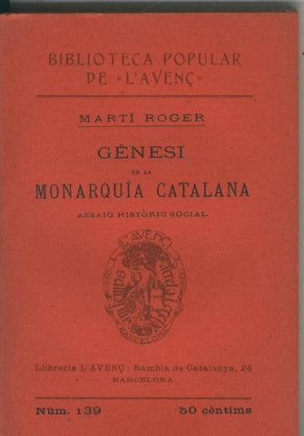 Genesi de la Monarquia Catalana