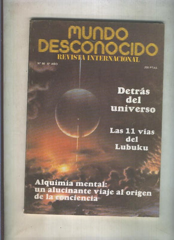 Mundo Desconocido numero 066