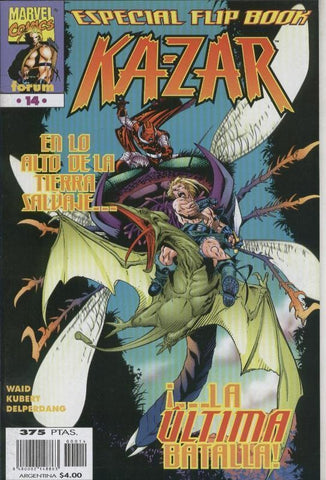 Kazar volumen 1 numero 14, especial Flip Book