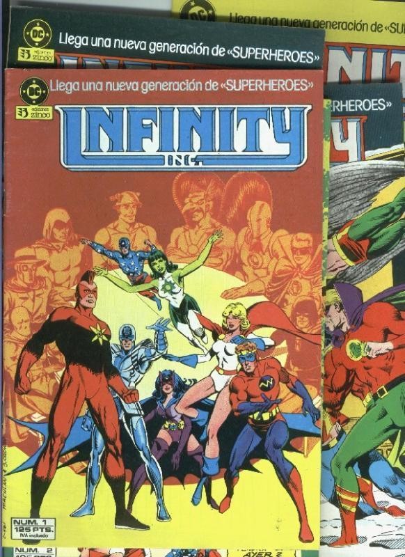 Infinity: coleccion completa de 22  numeros