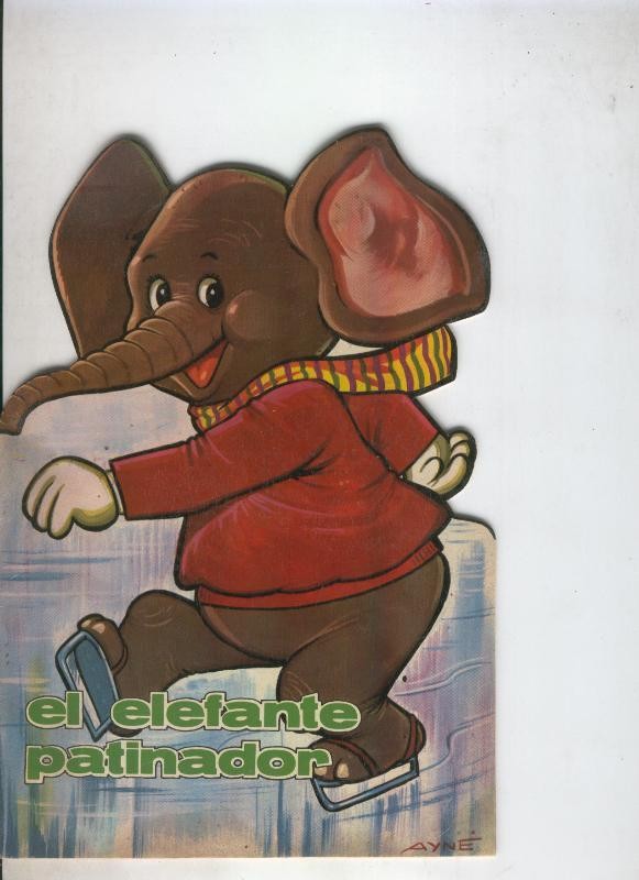 Cuentos troquelados Toray serie ZOO: El elefante patinador