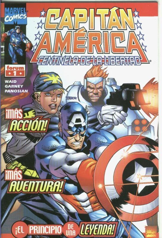 Capitan America centinela de la libertad numero 01