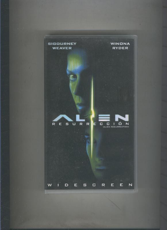Video VHS: Alien resurreccion (Sigourney Weaver-Winona Ryder)