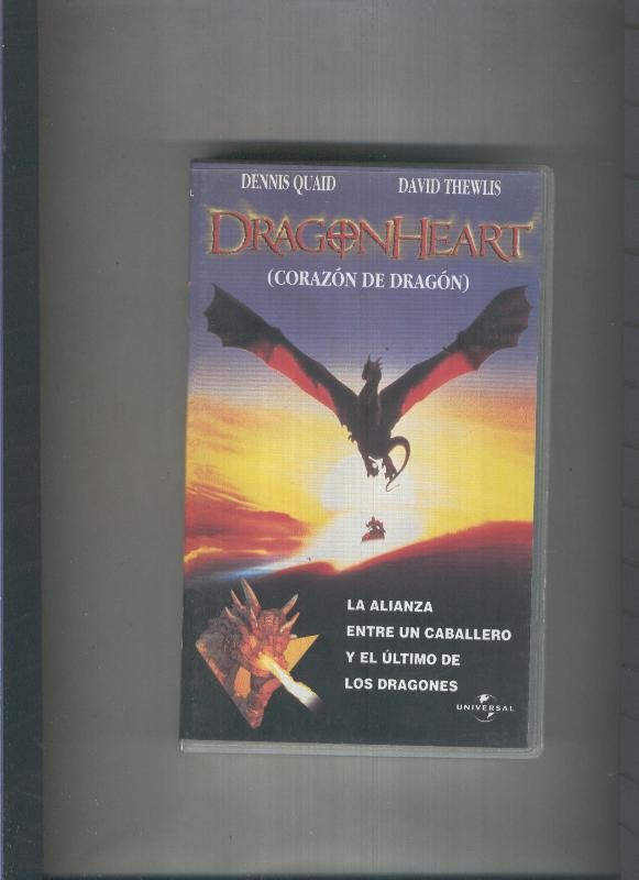 Video VHS: Dragon Heart: Corazon de Dragon