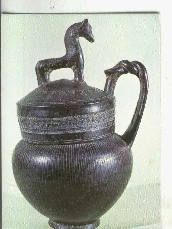 Postal 004050 : Arte romano: vaso de ceramica en Museo de Florencia