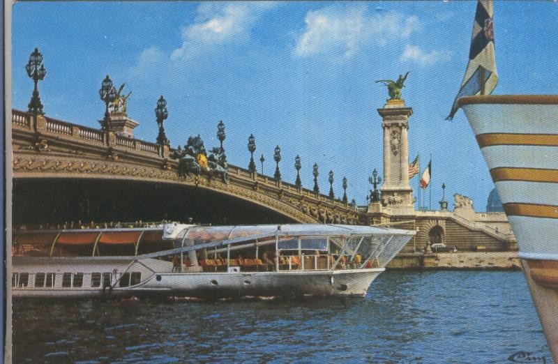 Postal 005314 : La Seine au Pont Alexandre III (Paris.Francia)