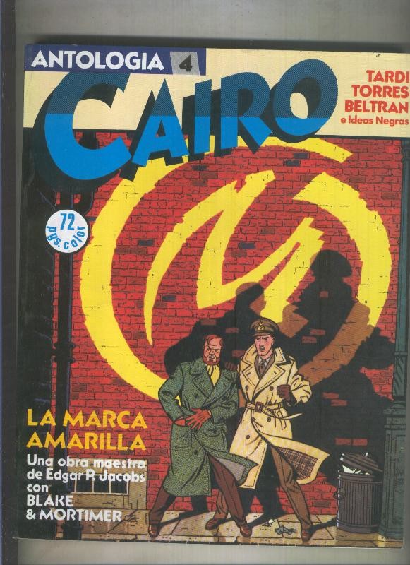 Antologia numero 04 de Cairo (contiene numeros 13 al 15) numerada 1 en interior cubierta