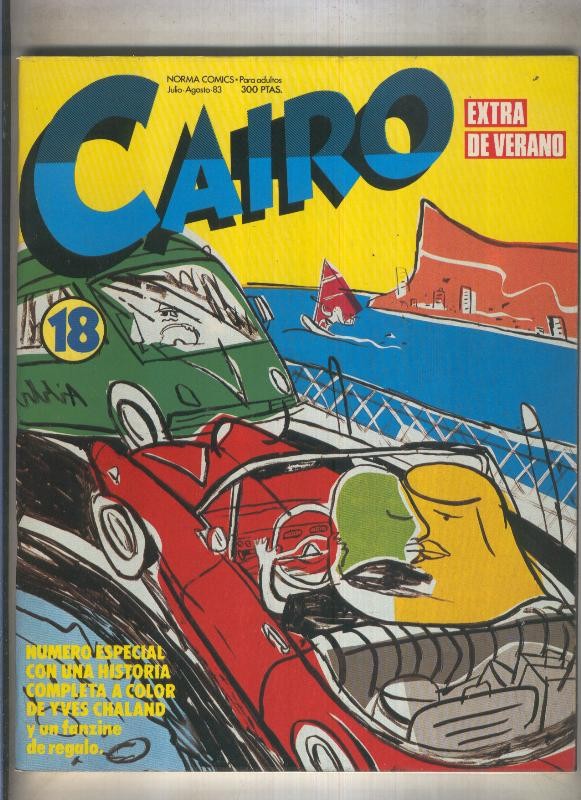 Cairo numero 18 (numerado 2 en trasera)