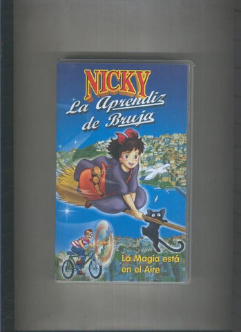 Video VHS: Nicky la aprendiz de bruja: La magia esta en el aire