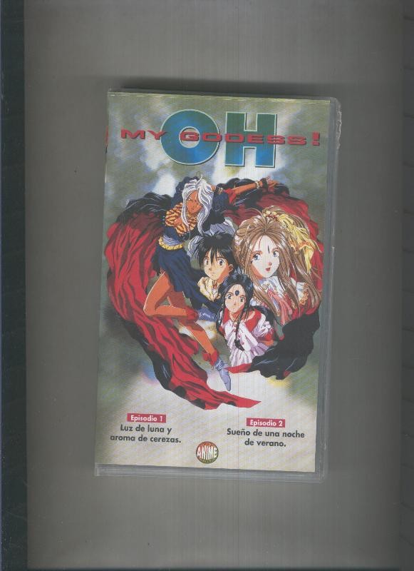 Video VHS Manga: Oh My Godess episodio 1 y 2