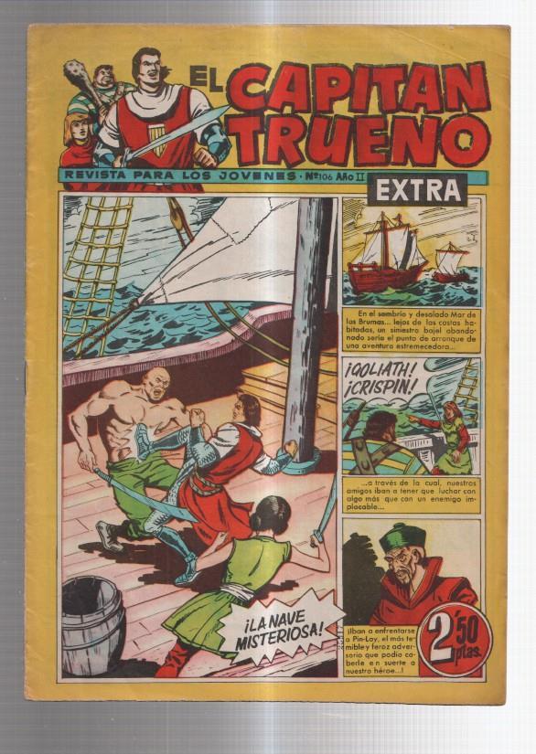 El Capitan Trueno Extra numero 106: (numerado 1 en trasera)