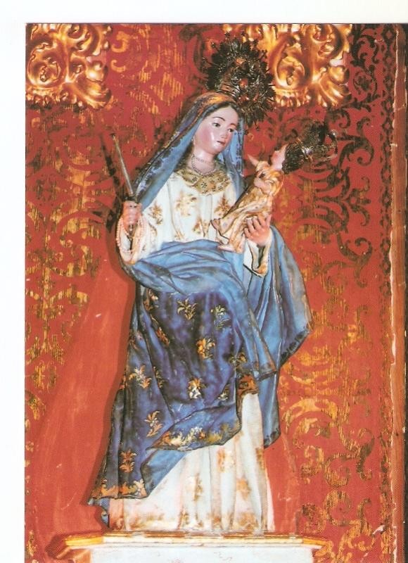 Postal 029931 : Virgen Nuestra Señora del Buen Consejo (Anonima S. XVIII) 