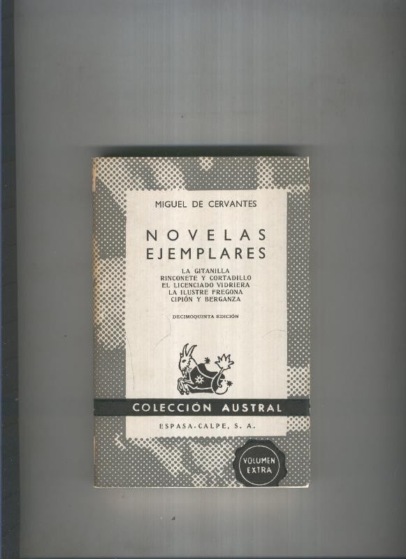 Novelas ejemplares de Miguel de Cervantes