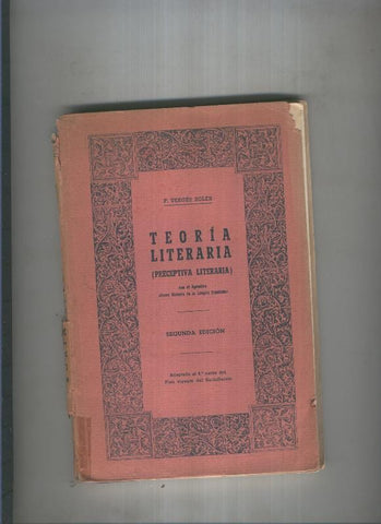Teoria literaria ( perceptiva literaria )