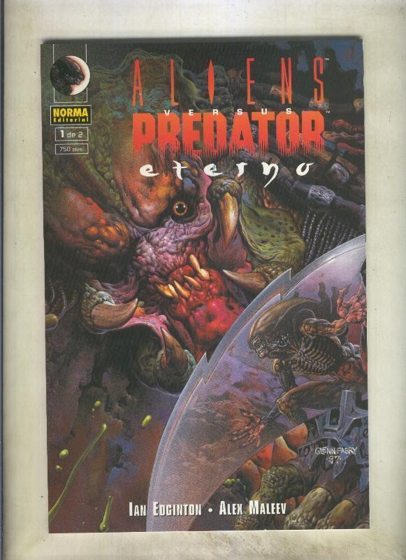 Prestigio: Aliens versus Predator Eterno numero 1  