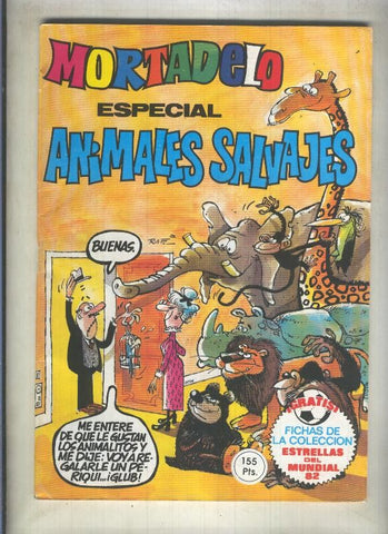 Mortadelo especial numero 130: Animales salvajes (numerado 13 en trasera)