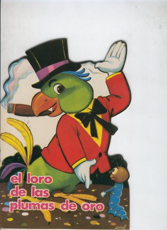 Cuentos troquelados Toray serie ZOO: El loro de las plumas de oro