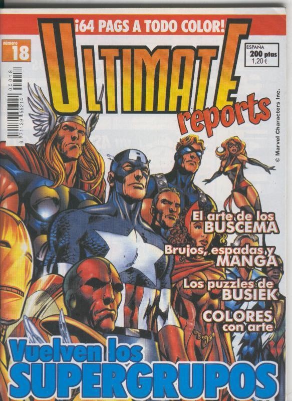 Ultimate report volumen 2 numero 18: Los puzzles de Busiek