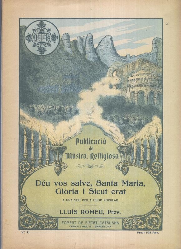 Publicacio de Musica Religiosa