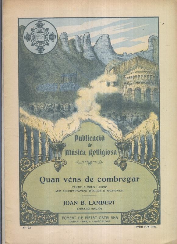 Publicacio de Musica Religiosa