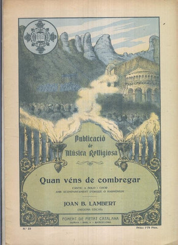 Publicacio de Musica Religiosa