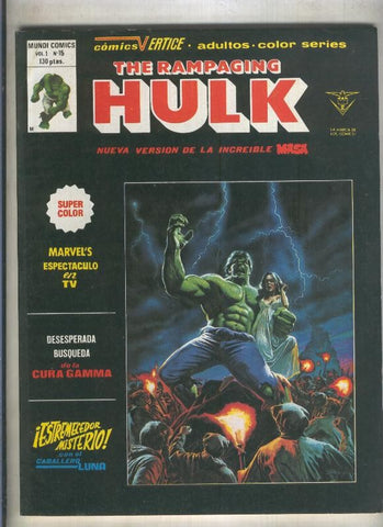 The Rampaging Hulk numero 15 (numerado 2 en trasera)