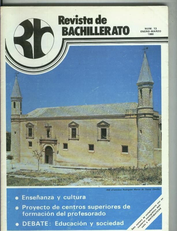 Revista de Bachillerato numero 13