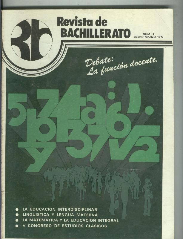 Revista de Bachillerato numero 01