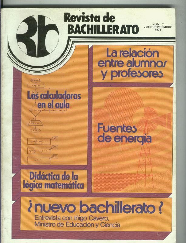 Revista de Bachillerato numero 07