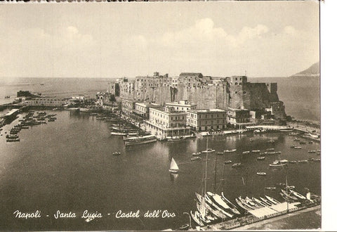 Postal 035664 : Napoli - Santa Lucia - Castel dellOvo