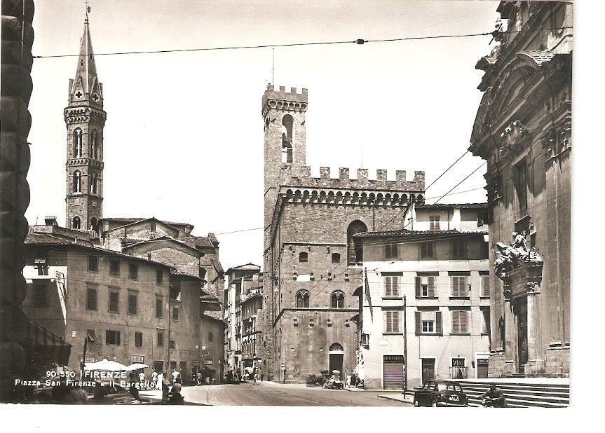 Postal 035669 : Firenze. San Firenze Square - The Bargello