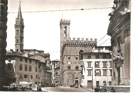 Postal 035669 : Firenze. San Firenze Square - The Bargello