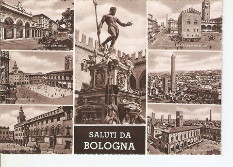 Postal 035672 : Greetins from Bologna