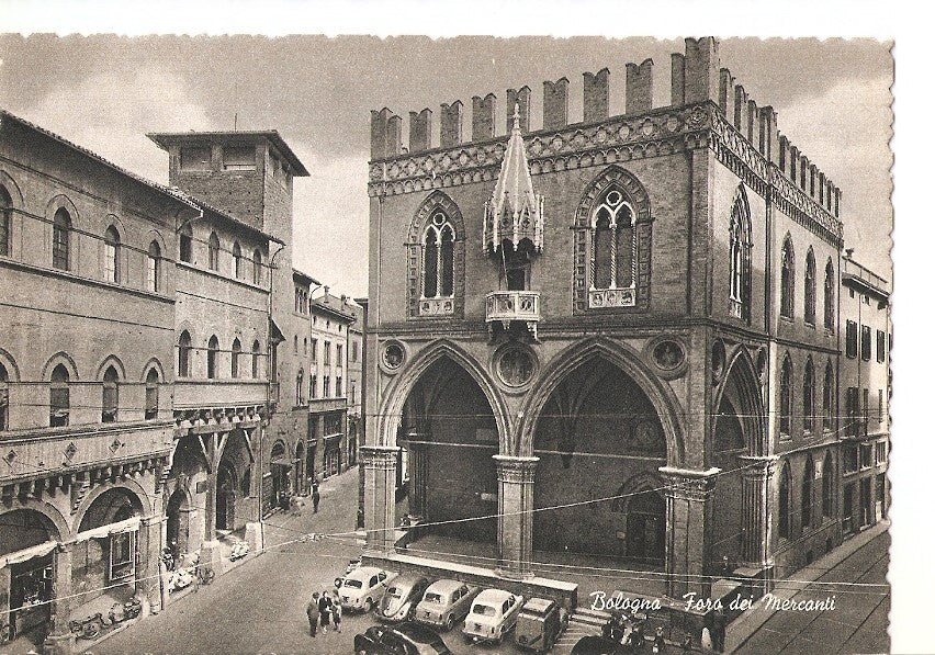 Postal 035673 : Bologna. Forum de merchants