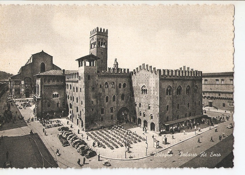 Postal 035674 : Bologna. King Enzos Palace