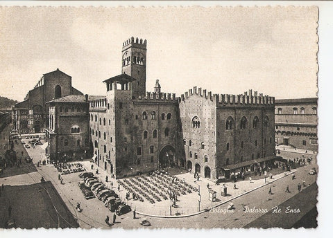 Postal 035674 : Bologna. King Enzos Palace