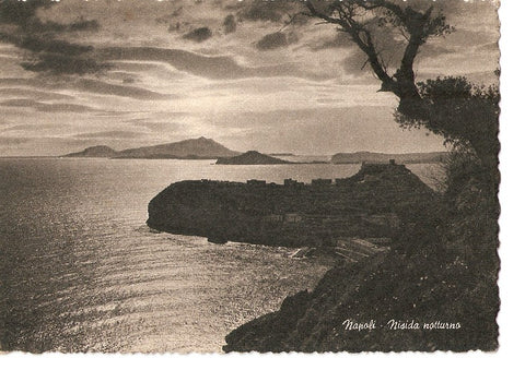 Postal 035683 : Napoli. Nisida (by the night)