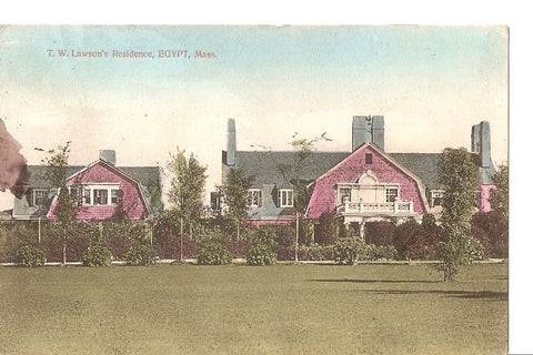 Postal 035700 : T.W. Lawsons Residence Egypt Mass.