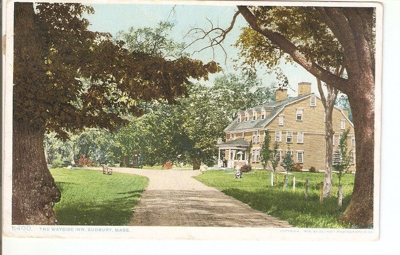 Postal 035702 : The Wayside inn Sudbury Mass.