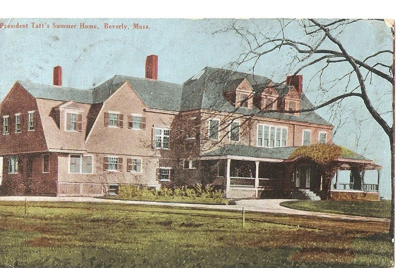 Postal 035703 : President Tatts Summer Home Beverly Mass.