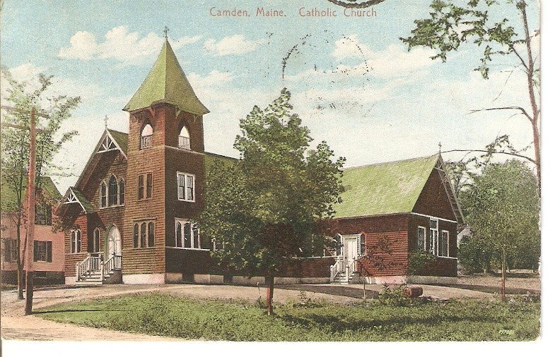 Postal 035705 : Camden Maine. Catholic Church