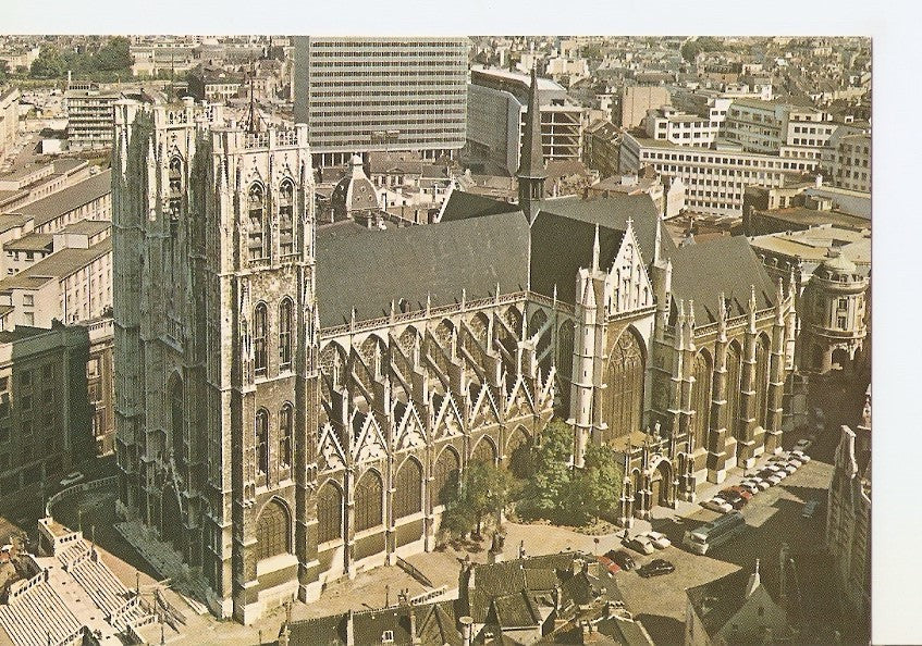 Postal 035715 : Bruxelles Chatedral of St. Michael