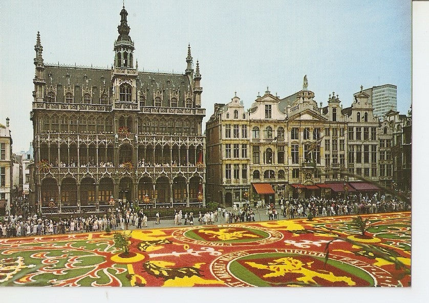 Postal 035716 : Bruxelles. Market Place Flower Carpet