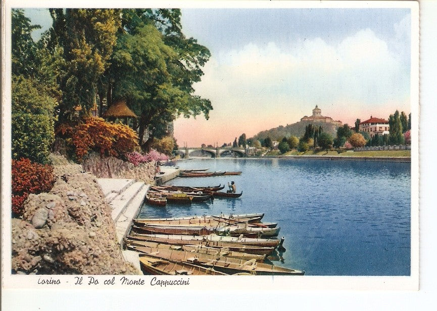 Postal 035720 : Torino - Il Po col Monte Cappuccini