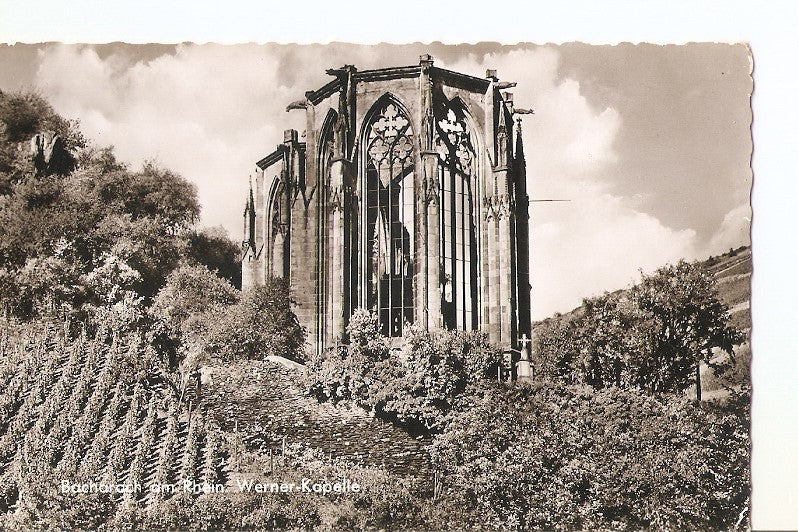 Postal 035724 : Bacharch am Rhein. Werner-Kapelle