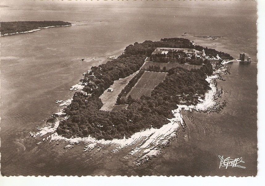 Postal 035741 : En Cote dAzur Cannes. Iles de Lerins - Saint Honorat