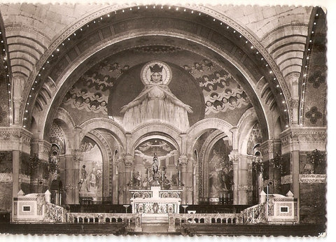 Postal 035749 : Lourdes - Interieur du Rosaire