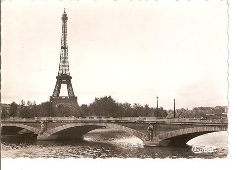 Postal 035753 : Paris. La Tour Eiffel et le Pont de lAlma